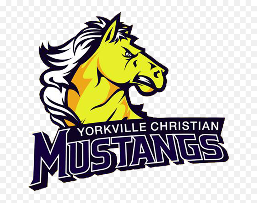 Yorkville Christian High School - Yorkville Christian Mustangs Png,Mustang Logo Clipart