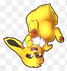 Jolteon By Aibou - Fur Affinity Dot Net Happy Png,Jolteon Transparent