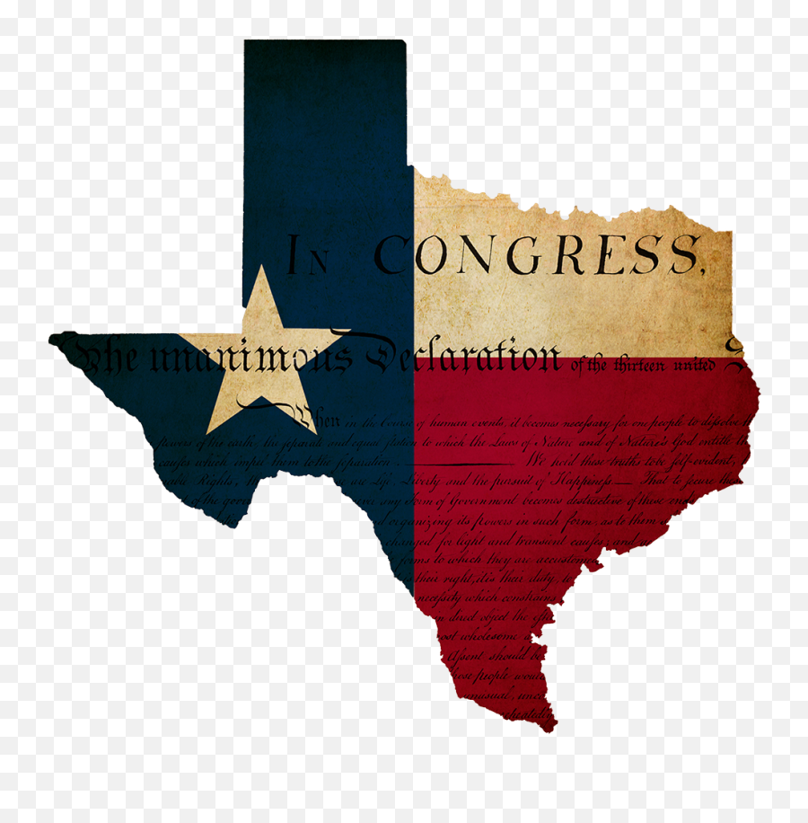 Happy Independence Day Texas Seguin Today - Texas State Png,Declaration Of Independence Png