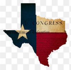 Happy Independence Day Texas Seguin Today - Texas State Png,Declaration Of Independence Png
