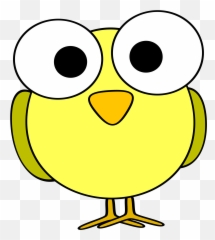 Bird Face Clip Art - Clipart Big Eyes png