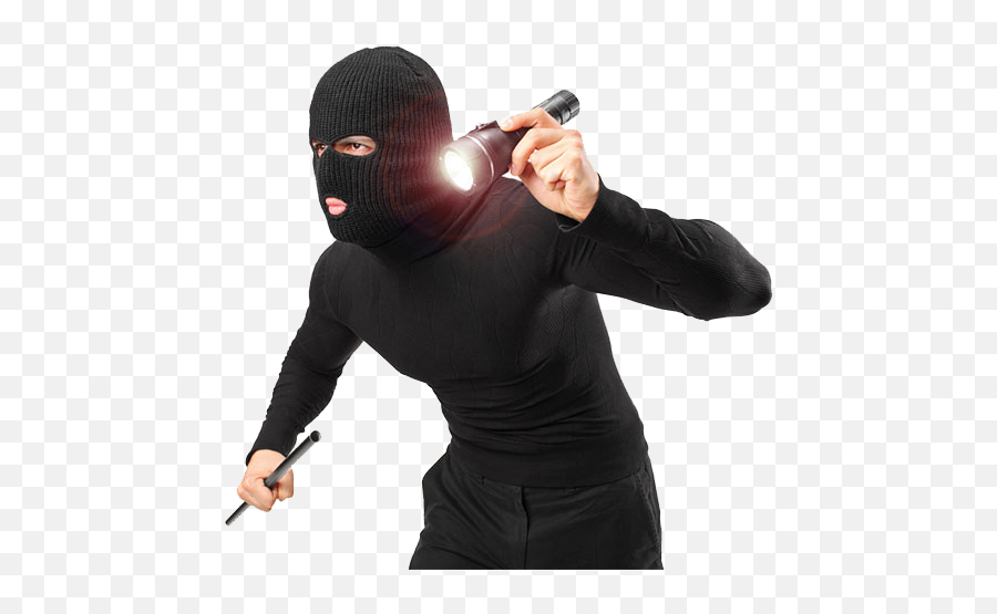 Armed Robber Png Clipart Background - Burglar Png,Robber Png