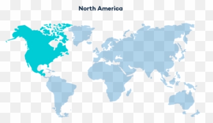 North America - World Map png