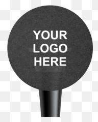 Round Microphone Sponge - Sign png