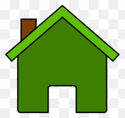 Green House Clipart Png Transparent - Art Color
