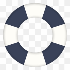 Nautical Quilt Theme - Transparent Vector Life Preserver png