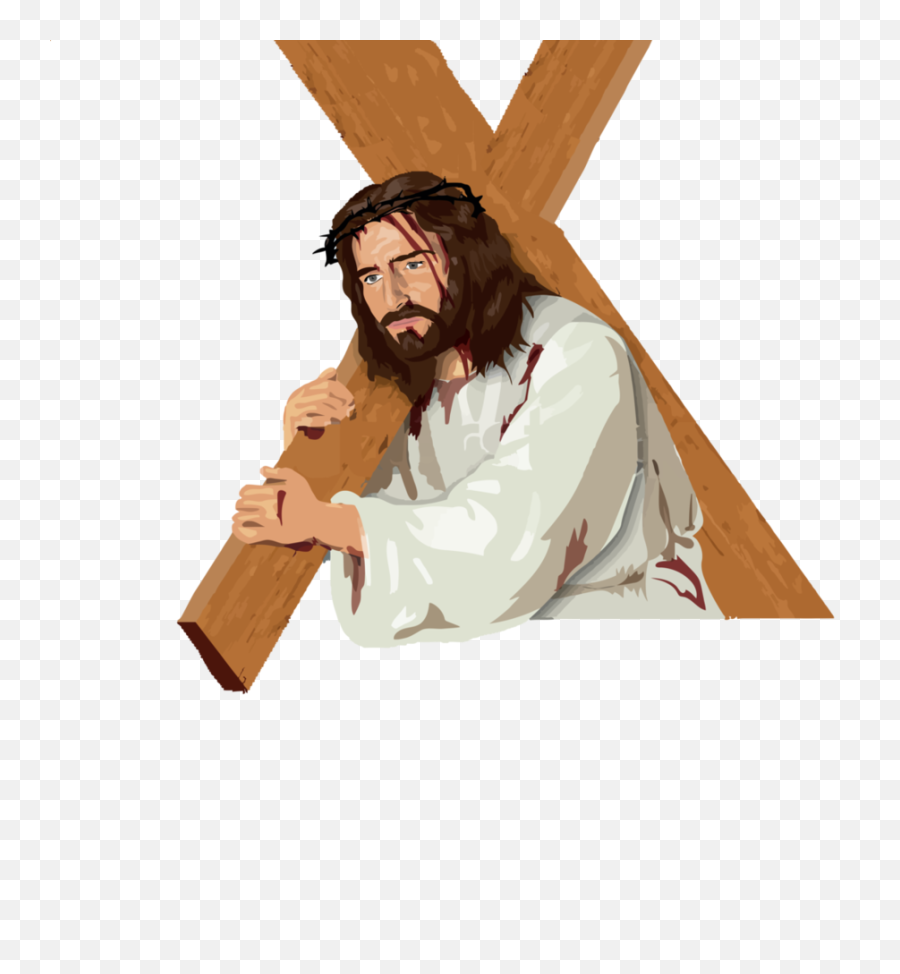 Christ Png And Vectors For Free - Jesus On Cross Png,Jesus Cross Png