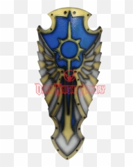 The Shield Png - Blue Medieval Hochpaladin Larp Shield Solid
