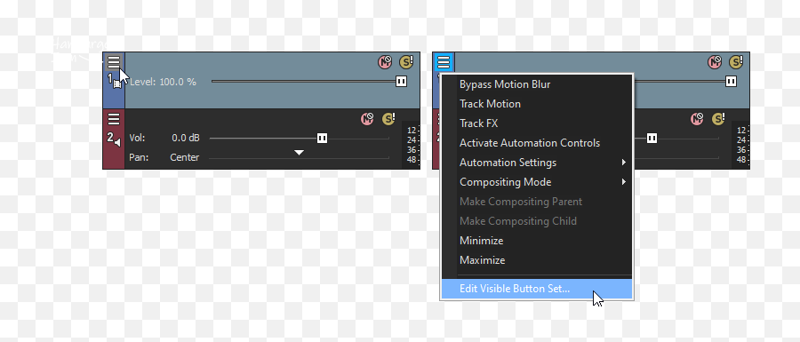 Restore Track Header Buttons In Vegas - Dot Png,Sony Vegas Pro 14 Icon