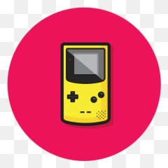Nintendo Handheld Icon Set Behance - Game Boy Color Cartoon png