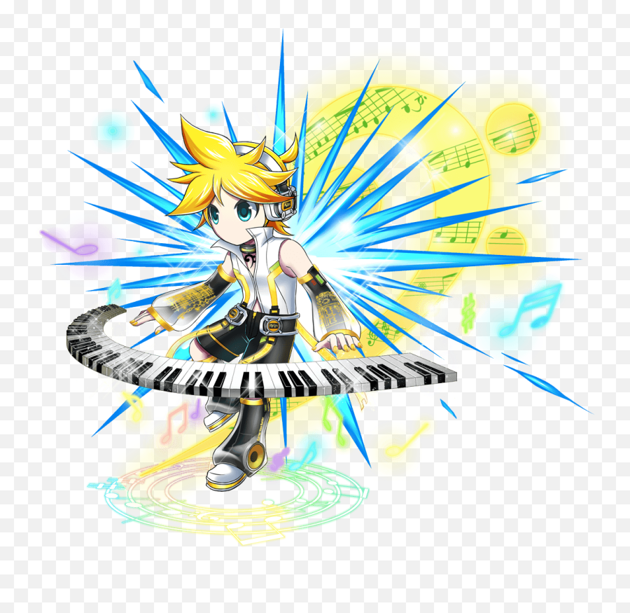 Harmony Kagamine Len Brave Frontier Rpg Wiki Fandom - Hatsune Miku Brave Frontier Collabs Png,Rin Kagamine Icon