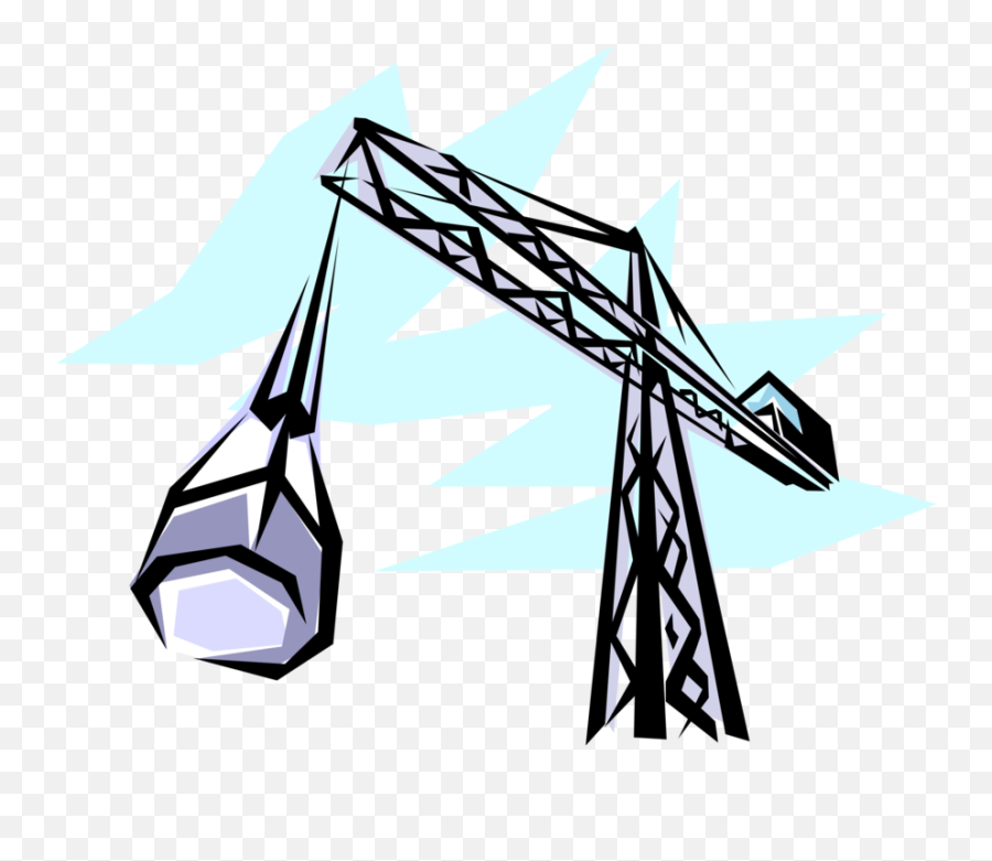 Construction Crane Royalty Free Vector - Vertical Png,Crane Icon Vector