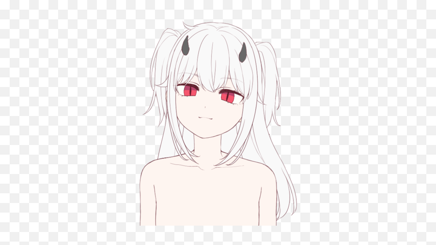 Bust Ref Neutral Expression - Images Refsheetnet For Women Png,Red Eye Anime Icon