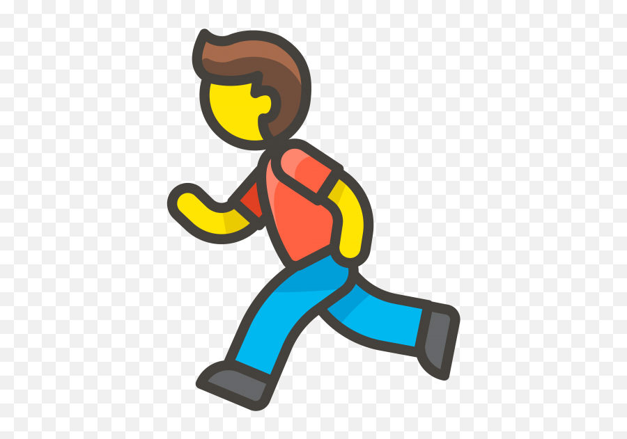 Man Running Emoji - Emoji Full Size Png Download Seekpng Guy Running Emoji,Emoji Icon Meanings