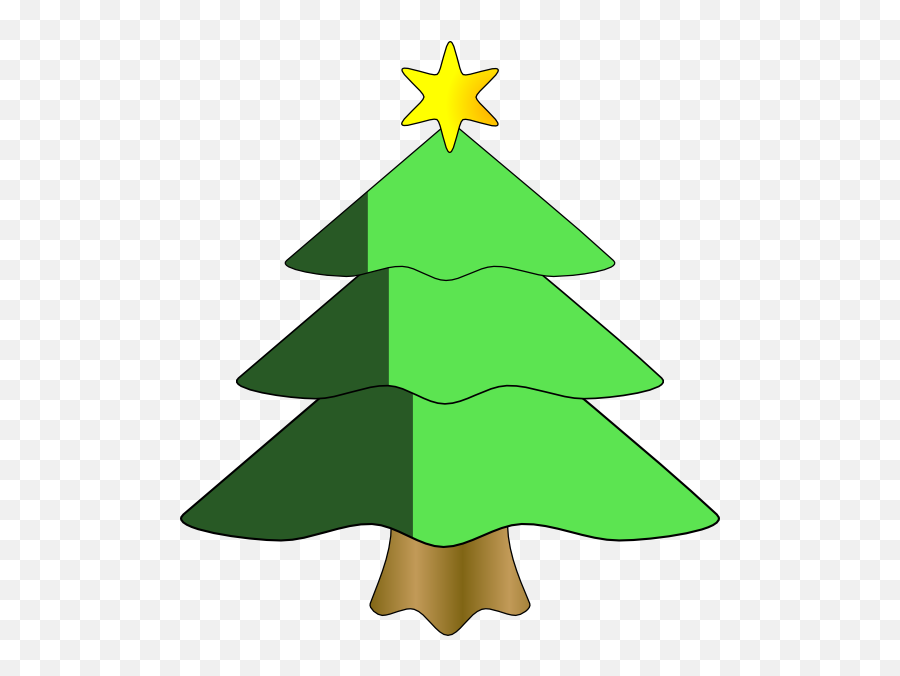 Download Hd Christmas Tree Vector Png - Christmas Tree Animated Big,Christmas Tree Vector Png