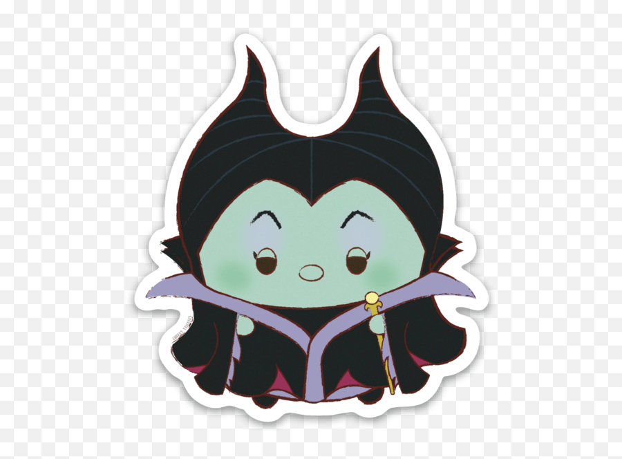 Download Hd Sticker - Maleficent Cartoon Transparent Png Cartoon,Maleficent Png