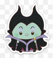 Download Hd Sticker - Maleficent Cartoon Transparent Png Cartoon,Maleficent Png