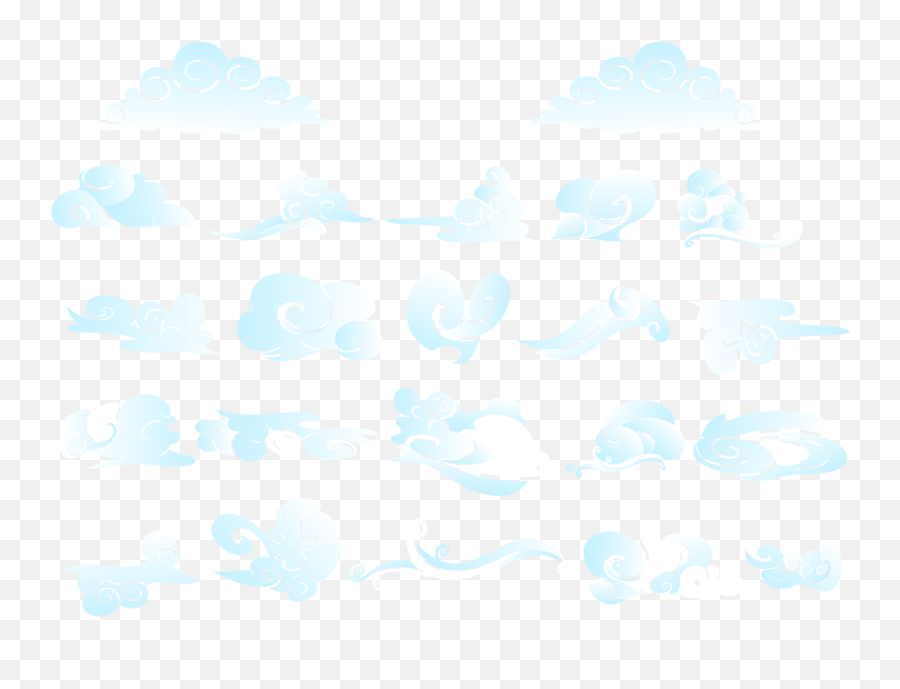 Download Hd Drawing Sky Cloud Vector Transparent Png Image - Cartoon,Cloud Drawing Png