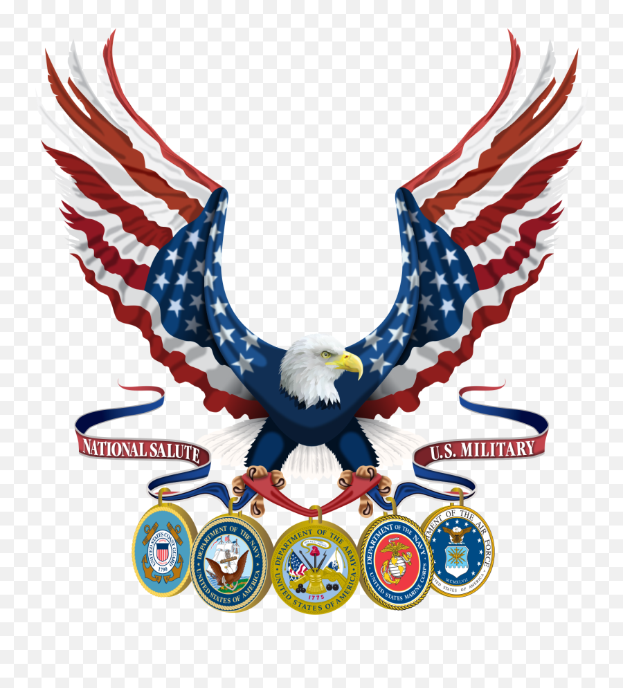 Pin - Veterans Day Branches Of Military Png,Bald Eagle Transparent