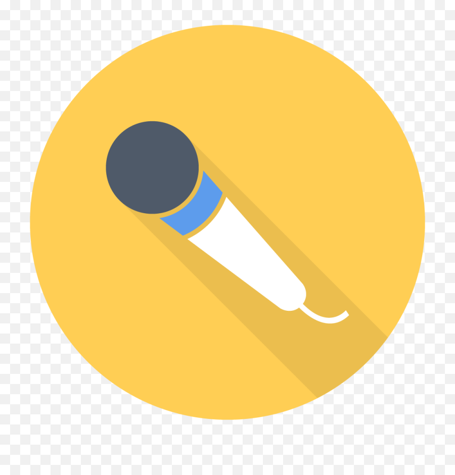 Hd Download Png Ico Icns - Flat Mic Icon,Mic Icon Png