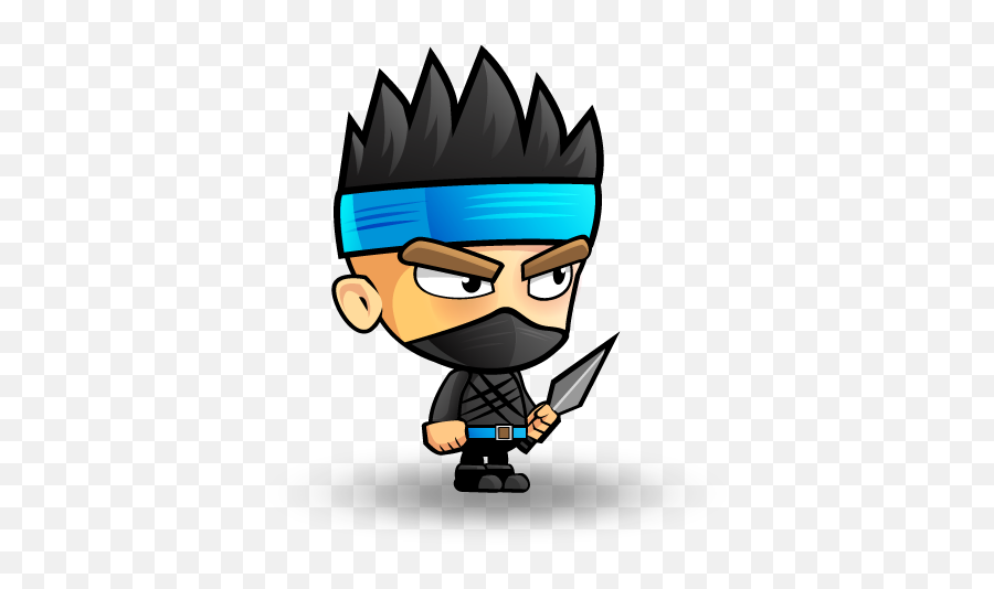 Ninja Warrior Character Set - Game Art Partners Character Game 2d Free ...