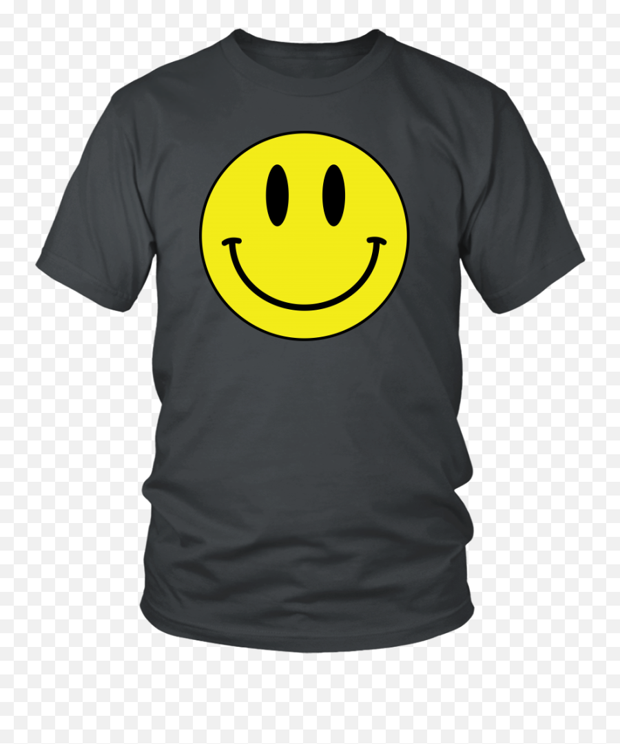 Big Smiley Face Emoji Unisex T - Shirt U2013 J U0026 S Graphics Goku Ultra Instinct Dab Png,Smiley Face Emoji Transparent