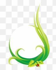 Leaf Euclidean Natural Round - With Circle Vector Victor Png