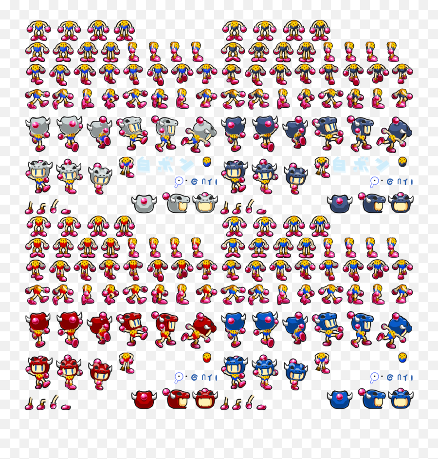 Mobile - Bomberman For Android Bomb Caveman The Spriters Bomberman Sprites Png,Caveman Png