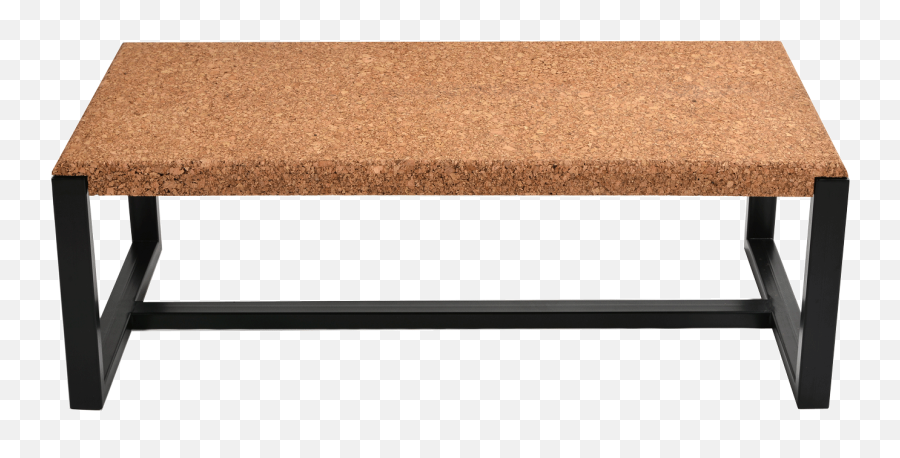 Duradoura Rectangular Industrial Coffee Table - Cork U0026 Metal Cork Coffee Table Png,Coffee Table Png