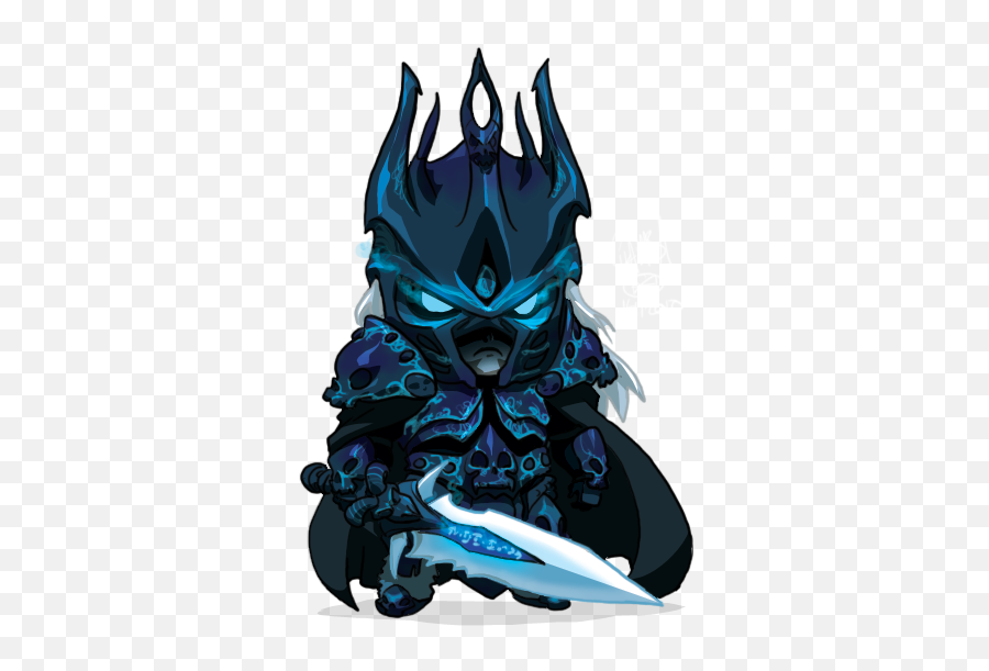 Download Hd Chibi Arthas So Adorable - Chibi Arthas Png,World Of Warcraft Transparent