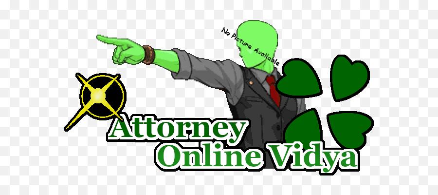 Ao Vidya - Cartoon Png,Ace Attorney Logo