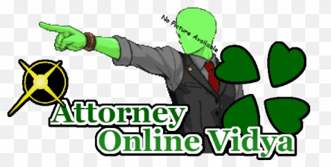 Ao Vidya - Cartoon Png,Ace Attorney Logo