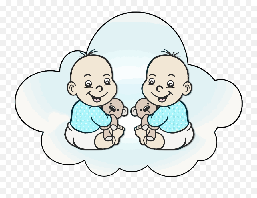 Free Icons Png Design Of Cloud Babies - Baby Clipart Twin Boys,Babies Png