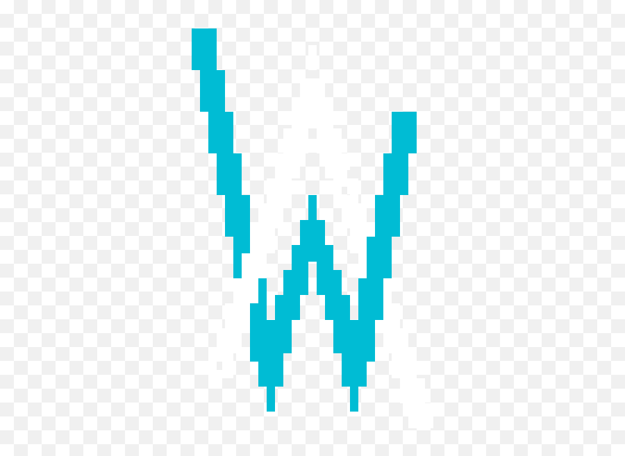 Pixilart - Alan Walker By Aquaexnar Emblem Png,Alan Walker Logo
