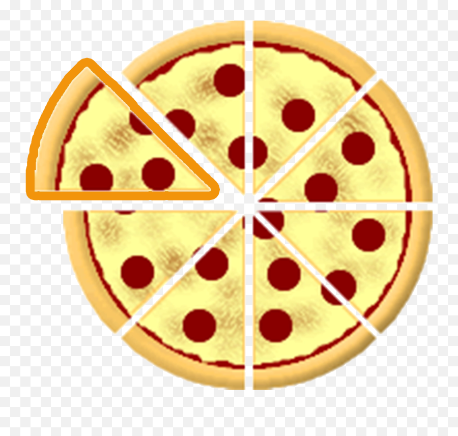 Download Free Png Fraction Pizza - Dlpngcom Fraction Problem Solving Pizza,Pizza Png Images