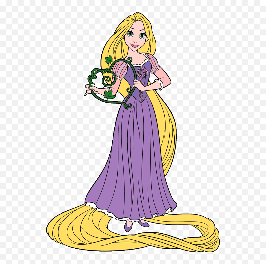 Rapunzel Disney Princess Clipart - Disney Princess Rapunzel Clipart Png,Rapunzel Transparent