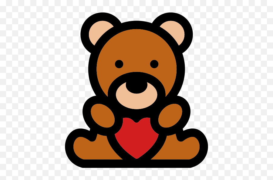 Bear Icon Png - Svg Free Teddy Bear Vector,Brown Bear Png