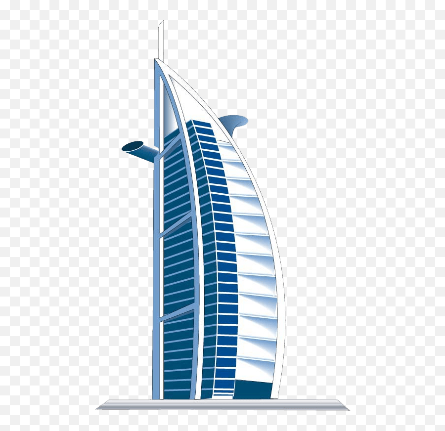 Burj Khalifa Hotel Clipart Transparent - Burj Al Arab Png,Burj Khalifa Png