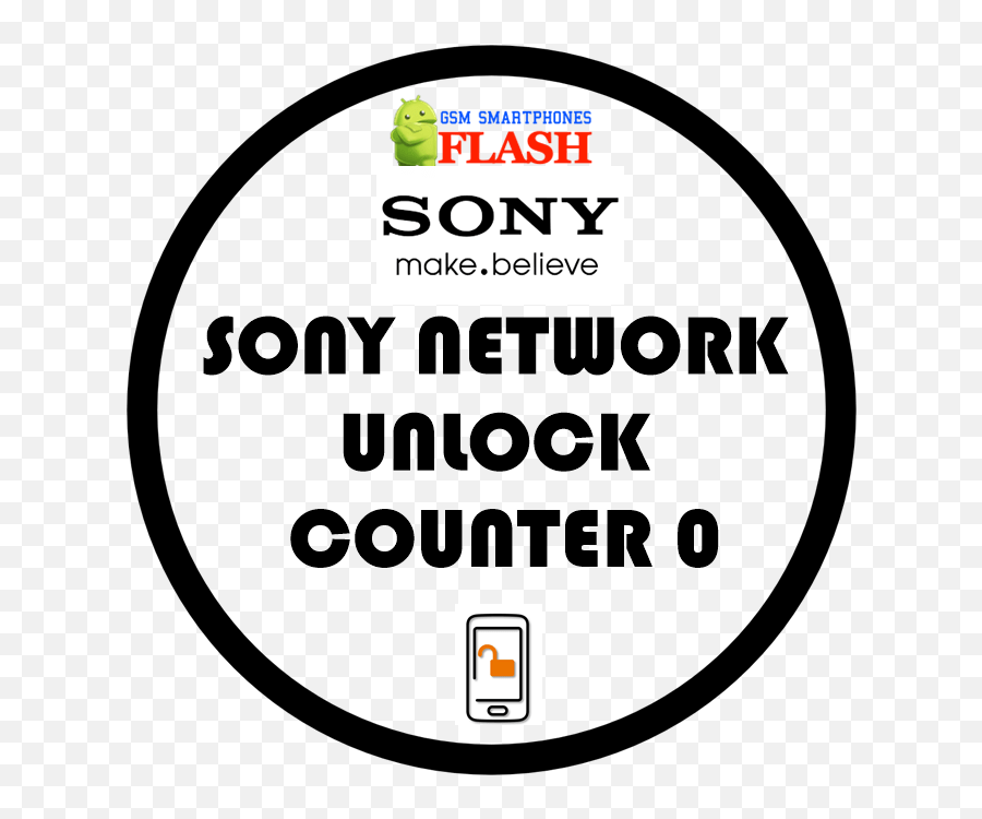 Download Sony Xperia Network Unlock - Circle Hd Png Circle,Sony Transparent Logo