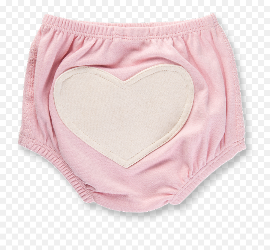 Dusty Pink Heart Bloomers - Briefs Png,Pink Heart Transparent