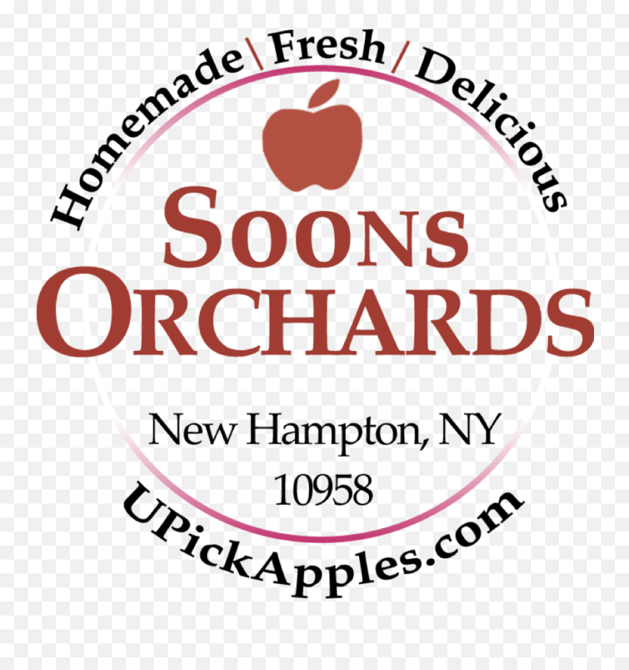 Soons Orchards - Graphic Design Png,Angry Orchard Logo