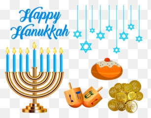 Download Hanukkah Menorah Candle Holder - Hanukkah Clipart Png,Hanukkah Png