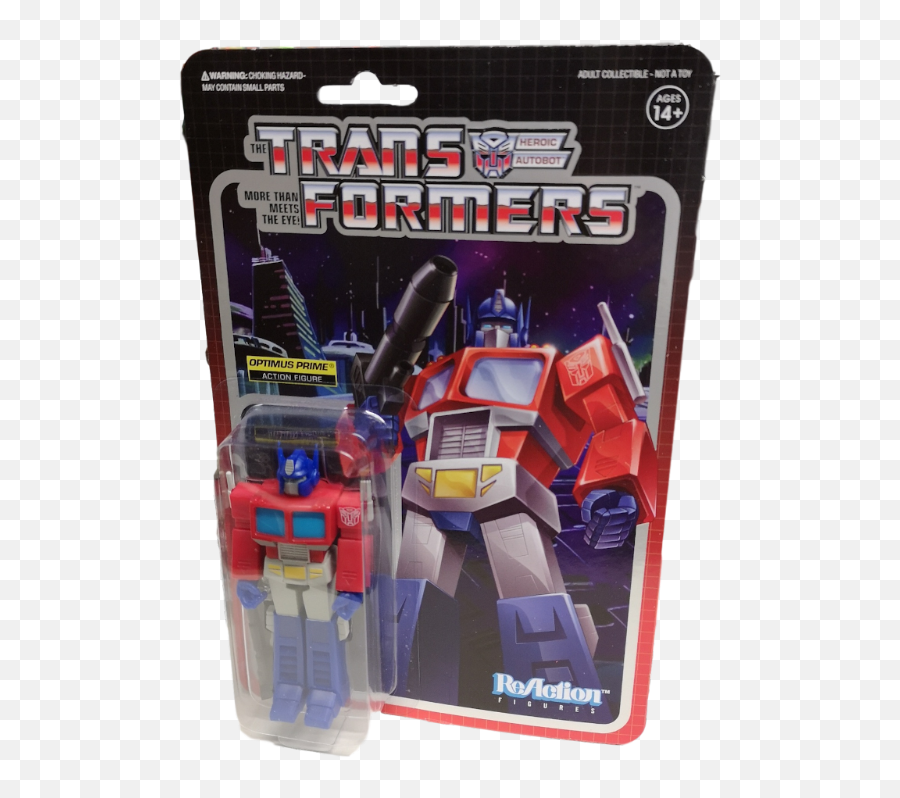 Transformers Optimus Prime Reaction Figure - Super7 Transformers Reaction Png,Optimus Prime Png