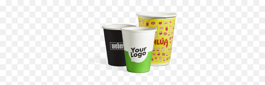 Raise Brand Awareness With Customised Paper Cups Limepack - Plastic Png,Paper Cup Png