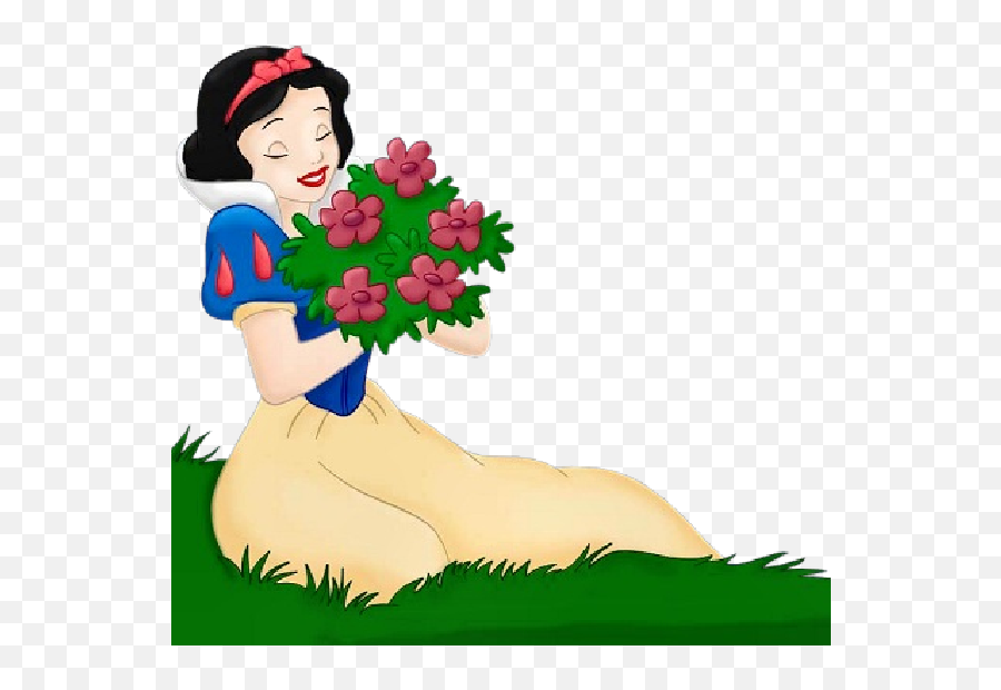Snow White - Cartoon Clipart Bouquet Png,Snow White Transparent