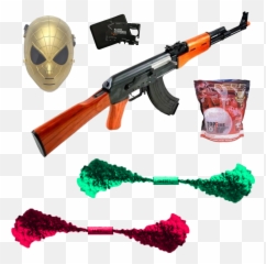 Ak47 6mm Airsoft Combo Png