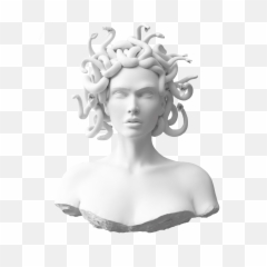 History Of The Logo Versace - Medusa Statue Png,Versace Logo Png