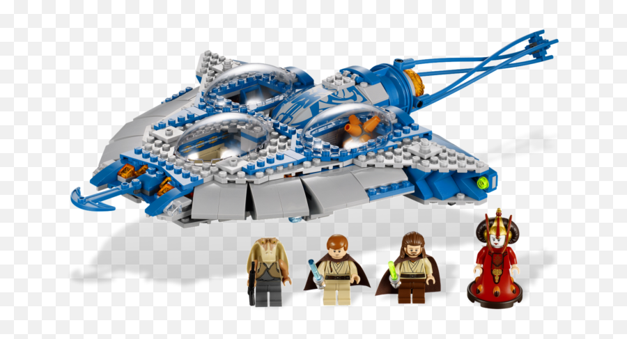 Lego 9499 Gungan Sub Queen Amidala Jar Binks Qui - Lego Star Wars 9499 Png,Jar Jar Binks Png