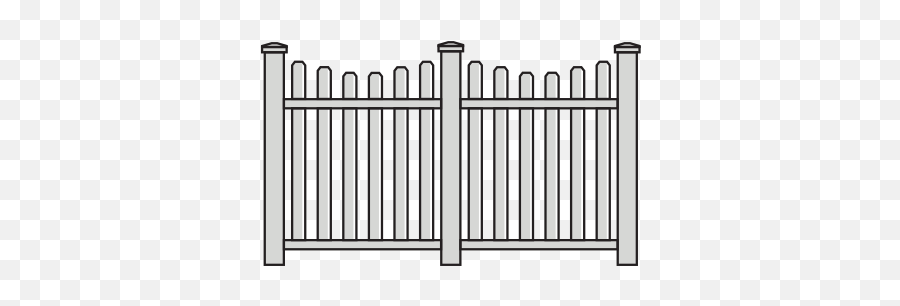 Vinyl Fence Styles - Integrous Fences And Decks Fence Png,White Fence Png