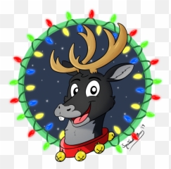 Henry The Squirrelly Reindeer By Squirrelman - Fur Affinity Reindeer Png,Reindeer Transparent Background